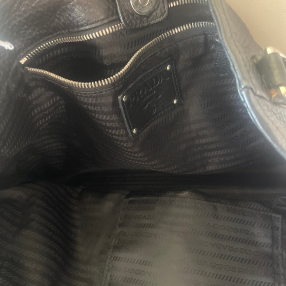 Black Leather Women's Bag - Picture 5 of 7